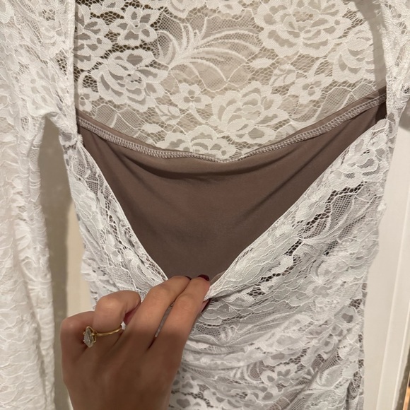 Lace Long Sleeve Maxi Dress - Picture 5 of 7